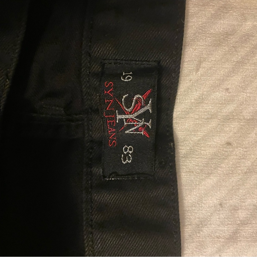 Like new worn a couple of times, Black regular fit jeans
